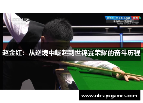 赵金红：从逆境中崛起到世锦赛荣耀的奋斗历程